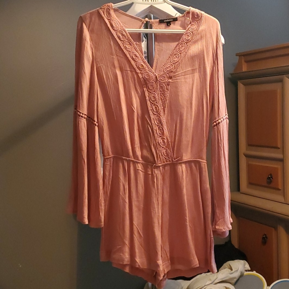 Mauve Pink Romper